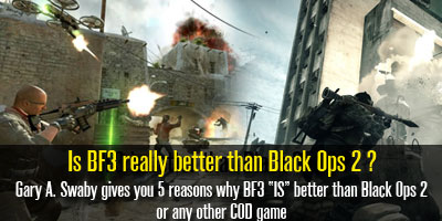 CAG bf3 vs black ops 2