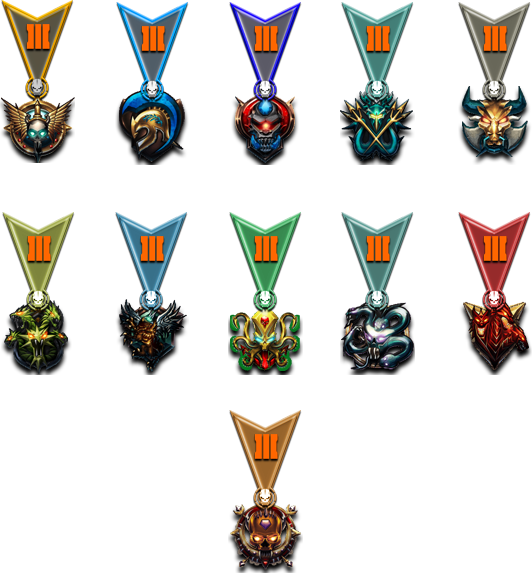 CAG blops3 prestige medals