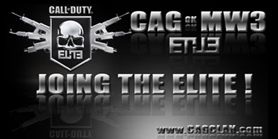 CAG MW3 COD Elite